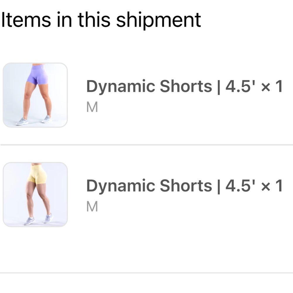 Dfyne shorts